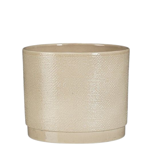Selected by | Pot Maxim rond beige jute 17cm