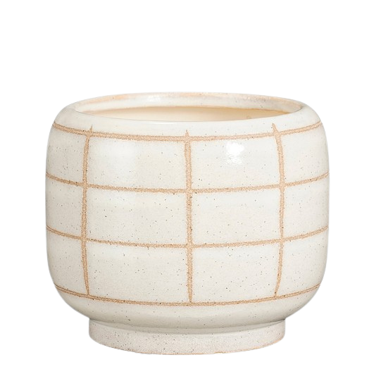 Style28 | Topf Jake, cremeweiß, 12 x 15 cm