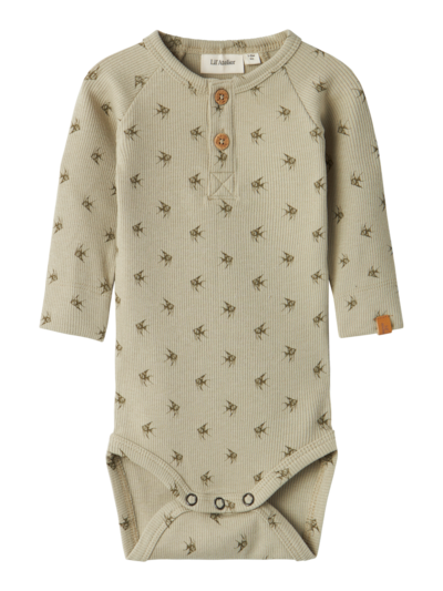 Lil Atelier | Romper kip gago moss grey