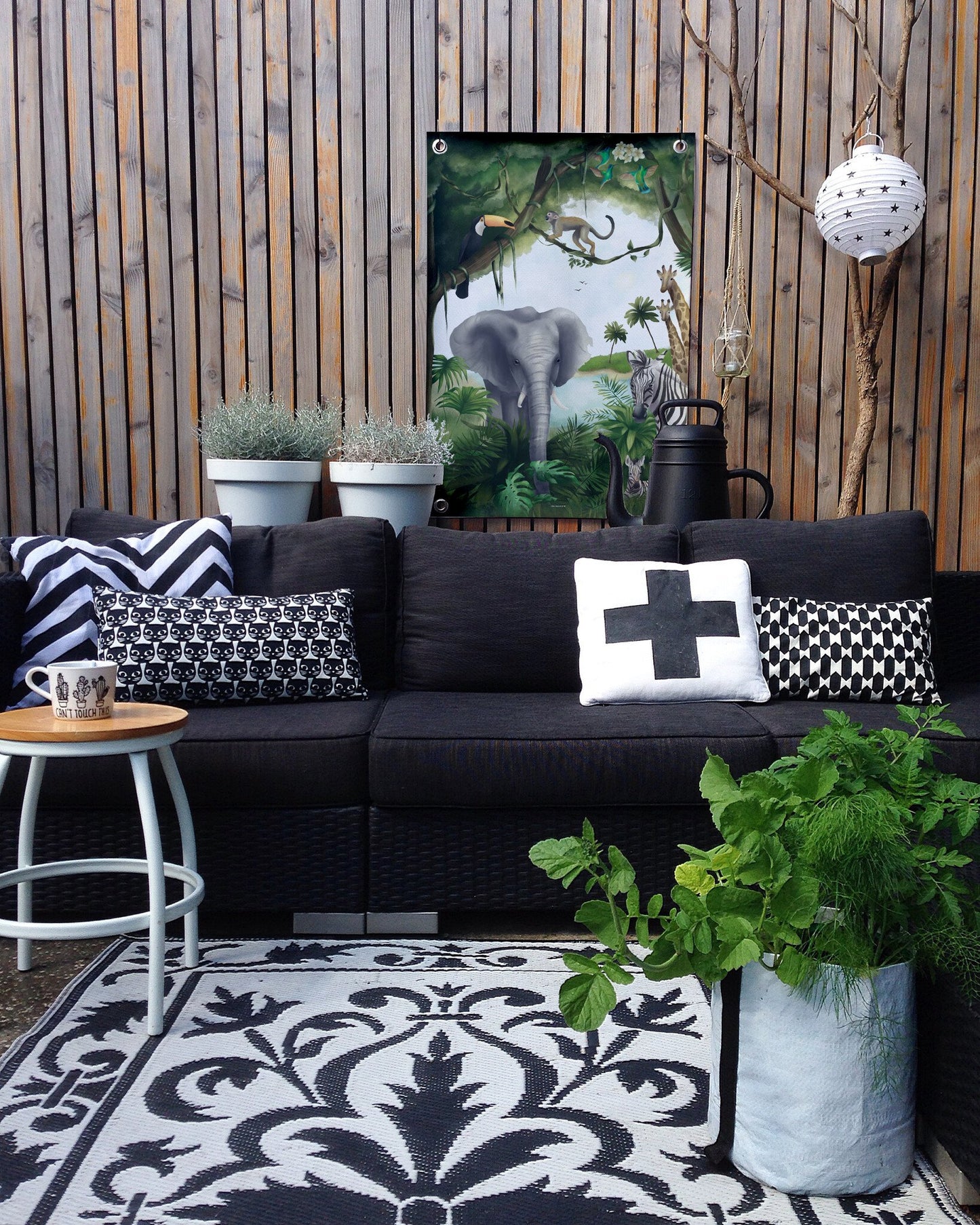 VM | Tuinposter dieren jungle