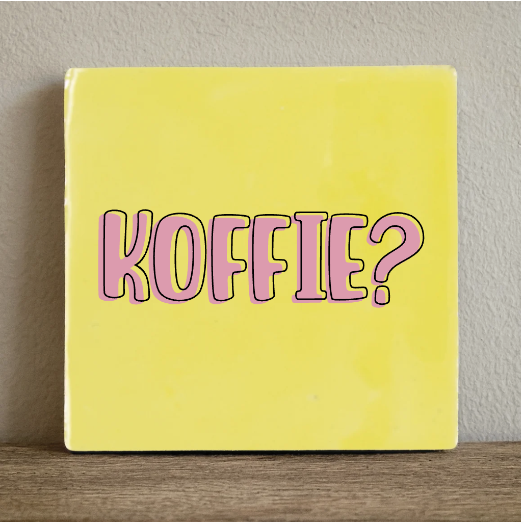 Tegeltje koffie?