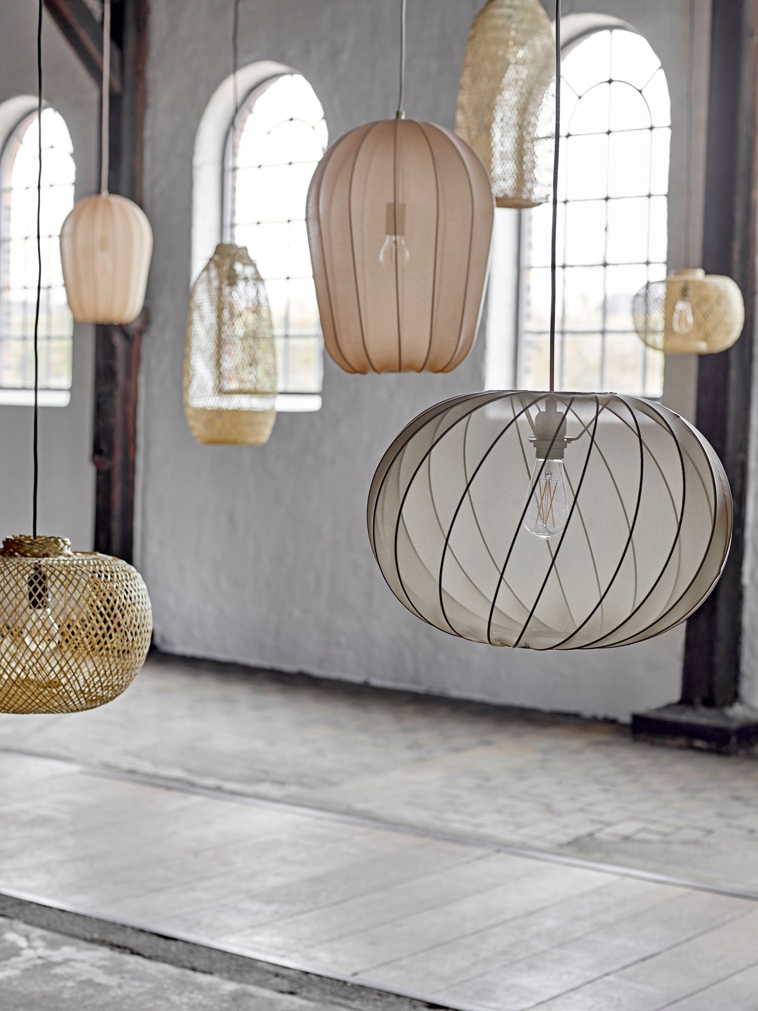 Bloomingville | Hanglamp Rodi bamboe