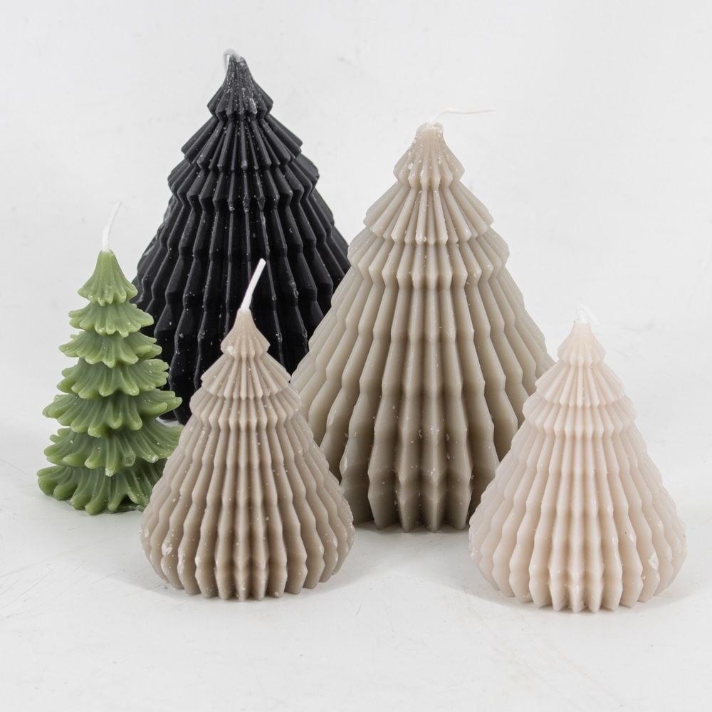 Selected by | Kaars boom beige 10cm