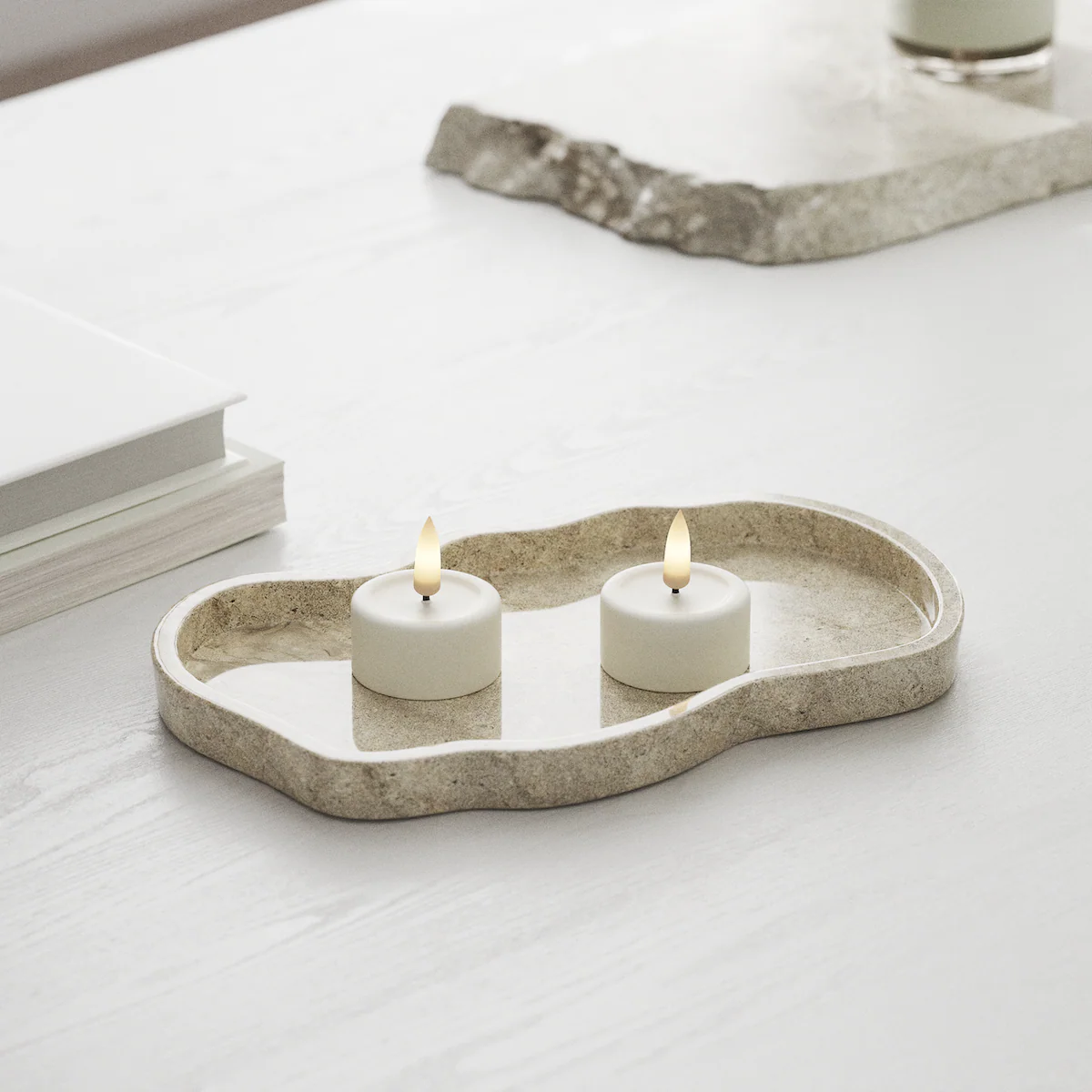 Deluxe Homeart | LED theelicht wit | 2stuks