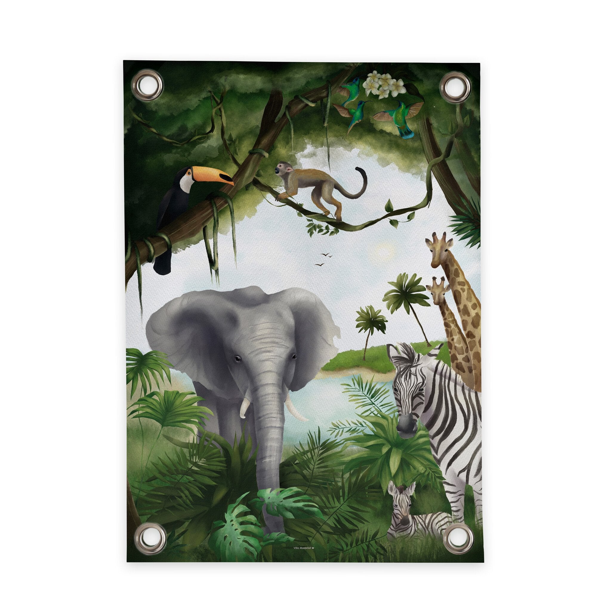 VM | Gartenposter Tiere Dschungel