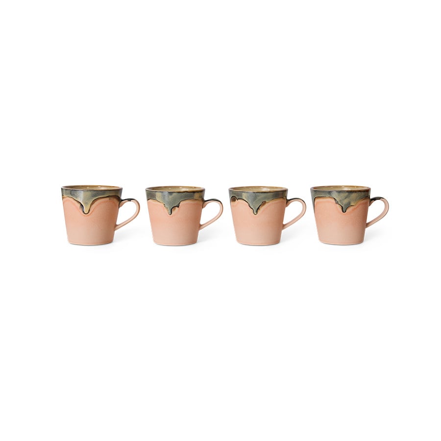 HK Living | 70's servies americanokopje Blossom