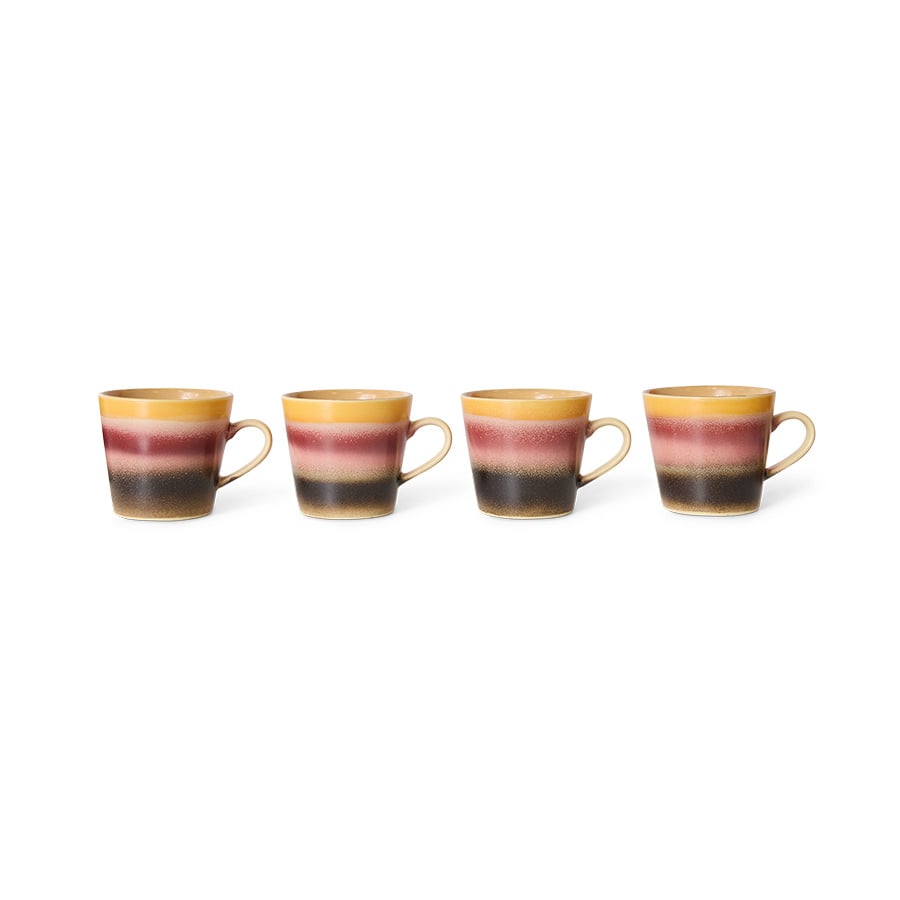 HK Living | 70's servies cappuccinomok Sunset