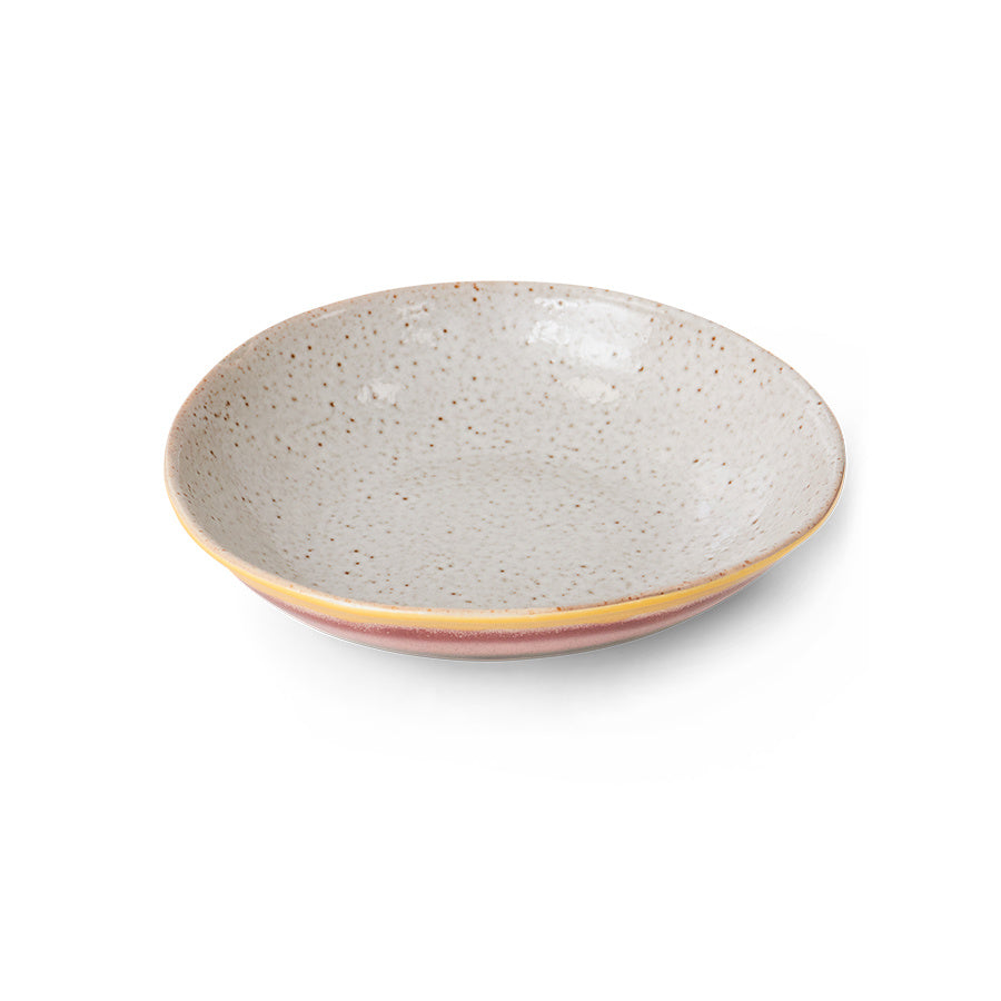 HK Living | 70's servies curry bowl Hibiscus