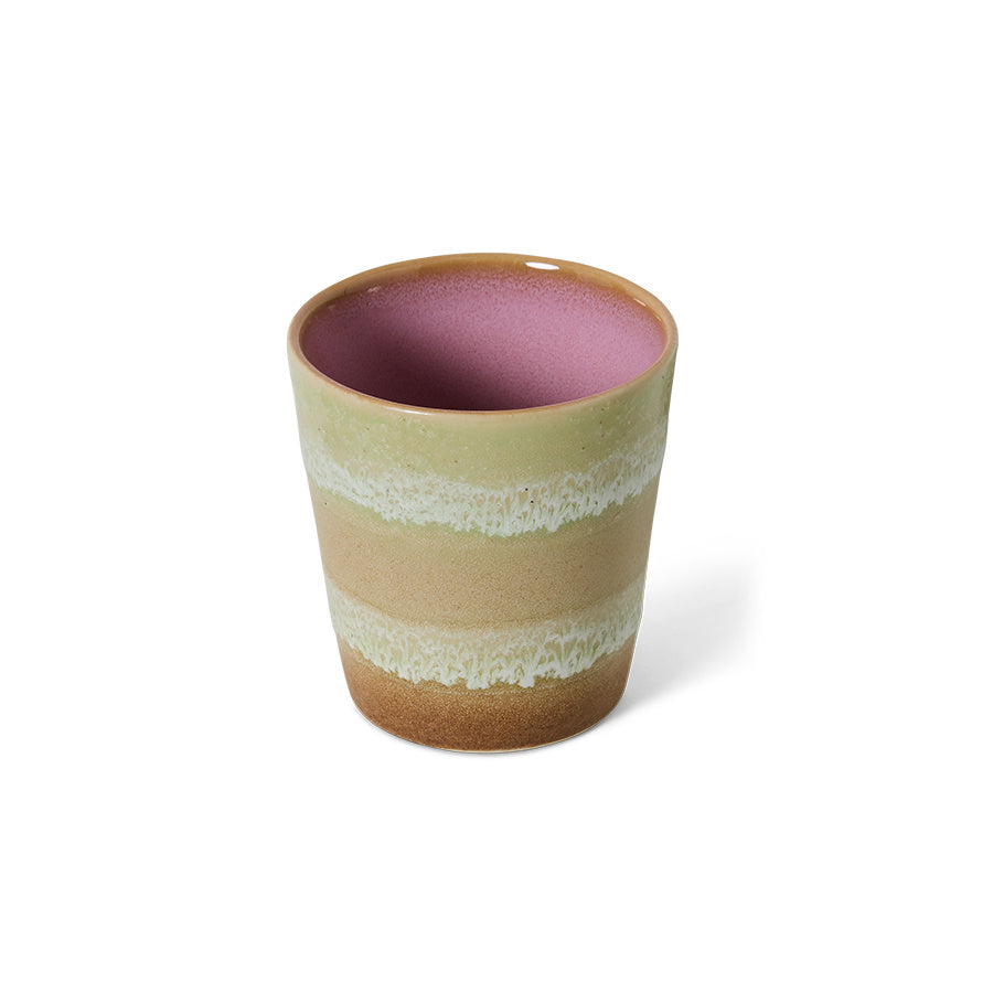 HK Living | 70's servies koffiekopje Umber
