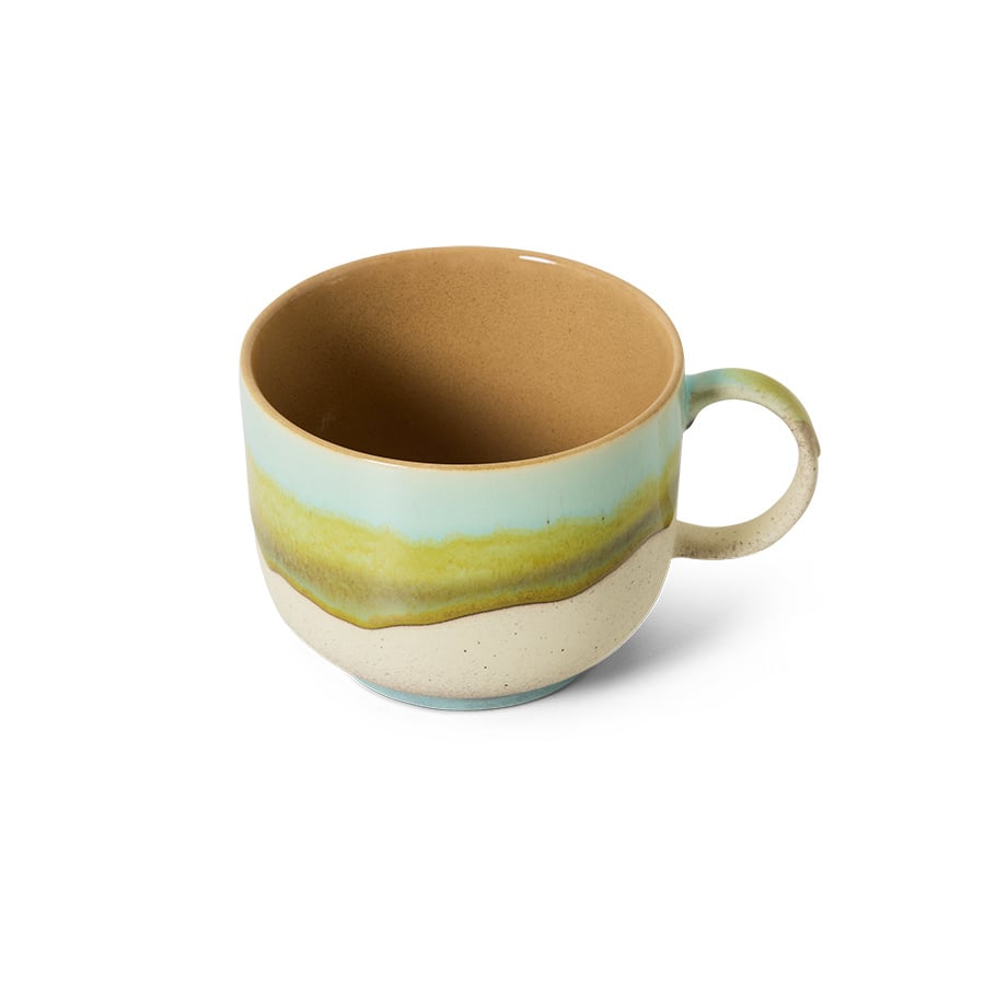 HK Living | 70's servies theekop XL Glint