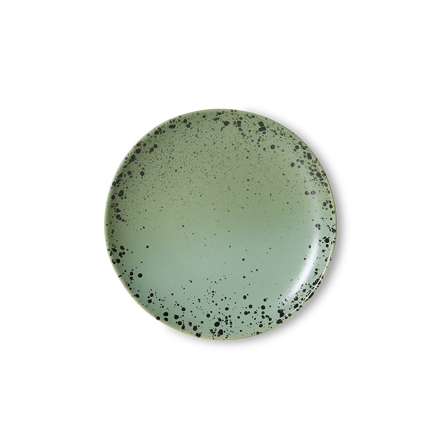 PRE ORDER HK Living | 70's servies dessertbord fleck