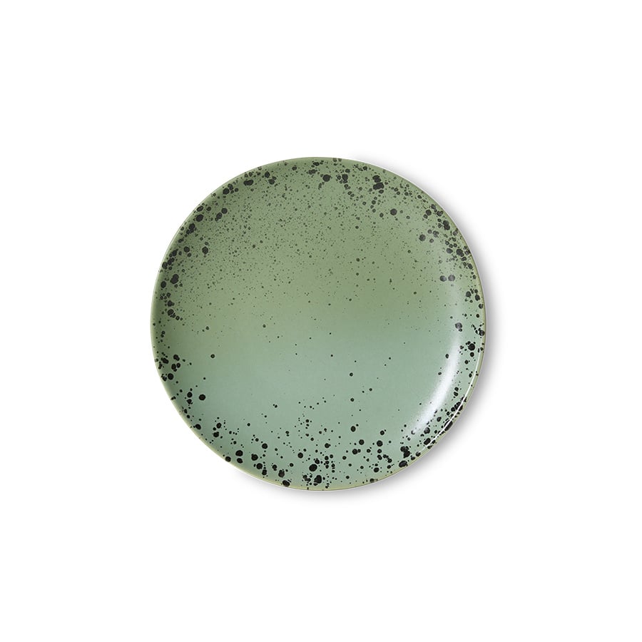 PRE ORDER HK Living | 70's servies dessertbord fleck