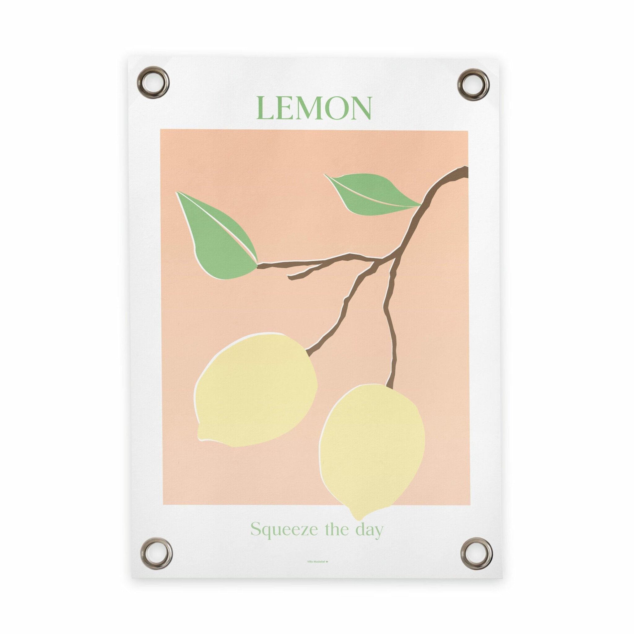 VM | Gartenposter Zitrus Zitrone