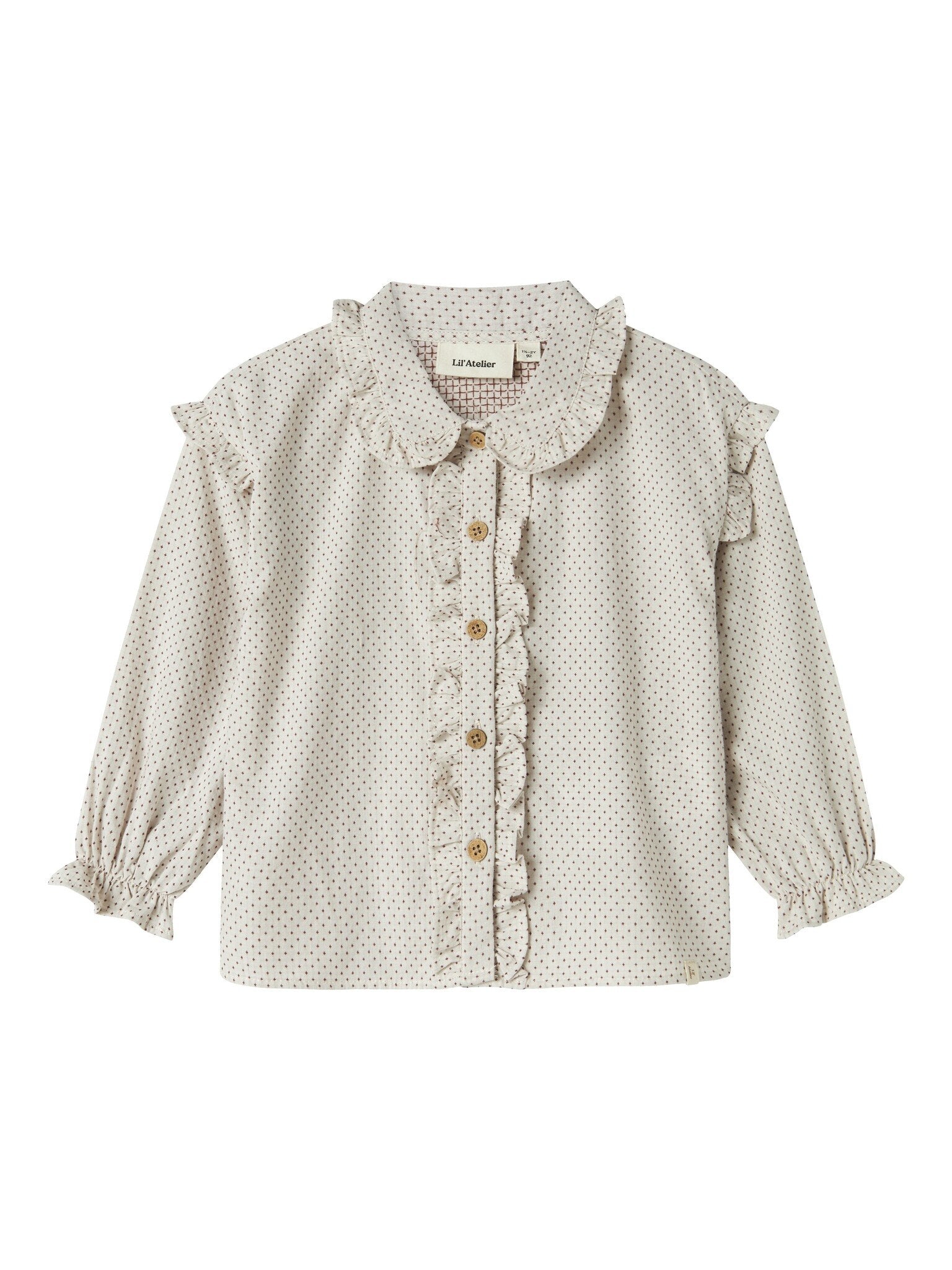Lil Atelier | Blouse Olena pastel parchment
