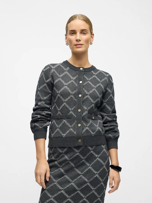 Object | Vest Piluna grijs melange