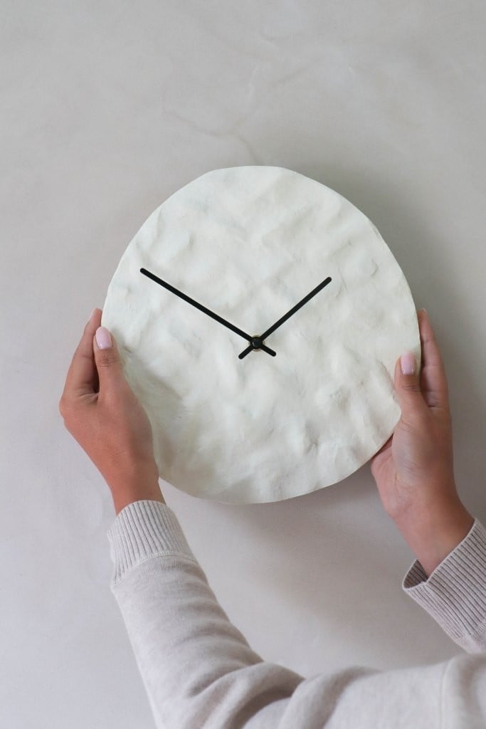 Leeff | Wandklok Charlie wit