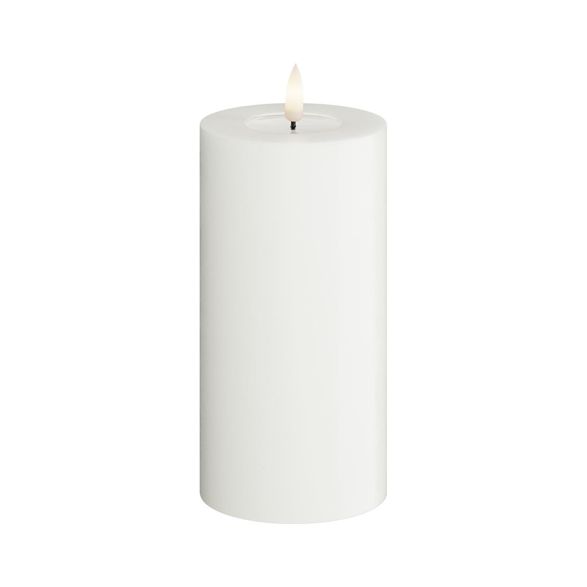 Deluxe Homeart | LED Kaars wit 7.5x15cm