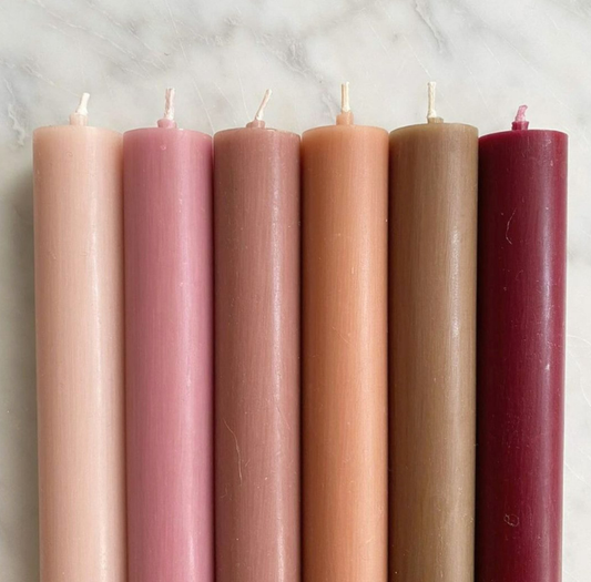 Rustiklys | Dinerkaars 18 cm abrikoos