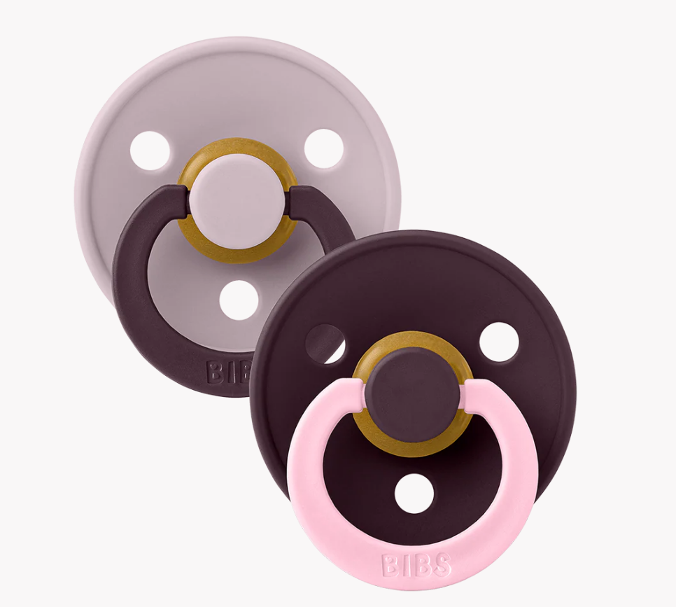 Bibs | Speen round set2 fusion lilac plum