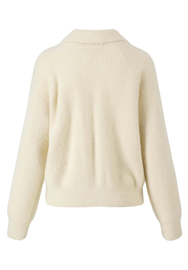 Zusss | Vest fluffy met polokraag