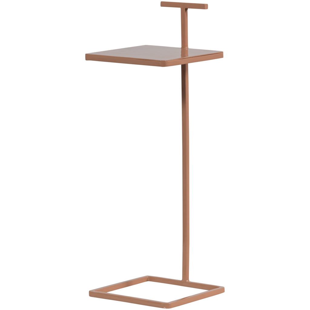 Woood | Bijzettafel Toste metaal oud roze