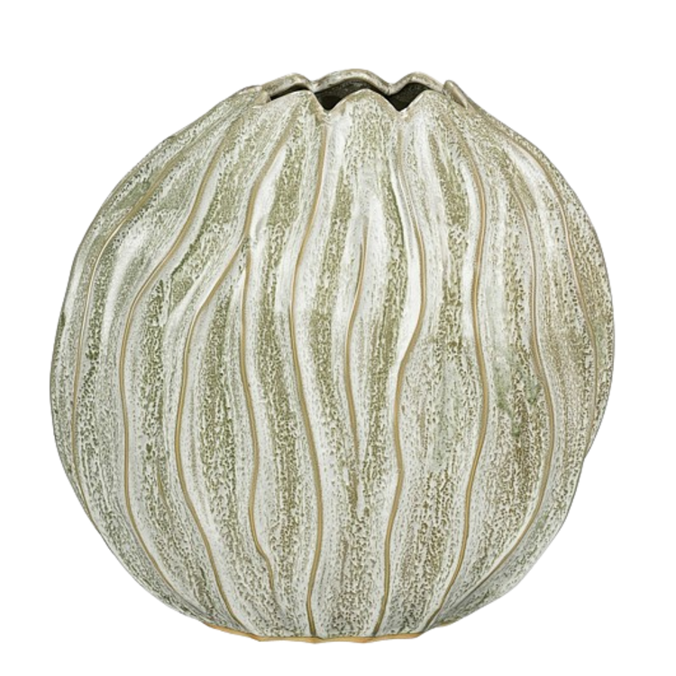 Style28 | Grüne Vase Jovi, 41 cm
