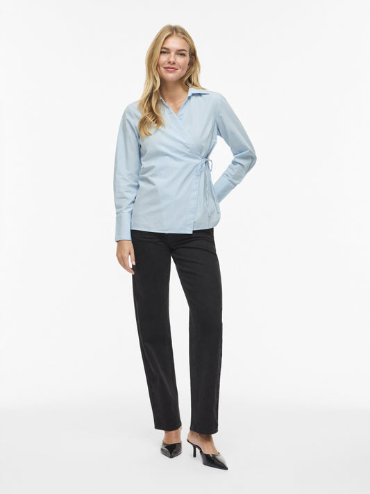 Vila | Wikkel top Lumi nantucket breeze