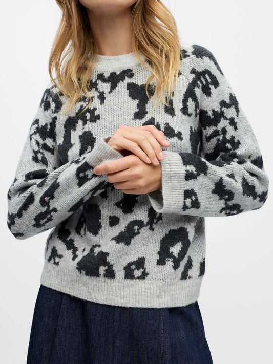 Objekt | Pullover Diana hellgrau