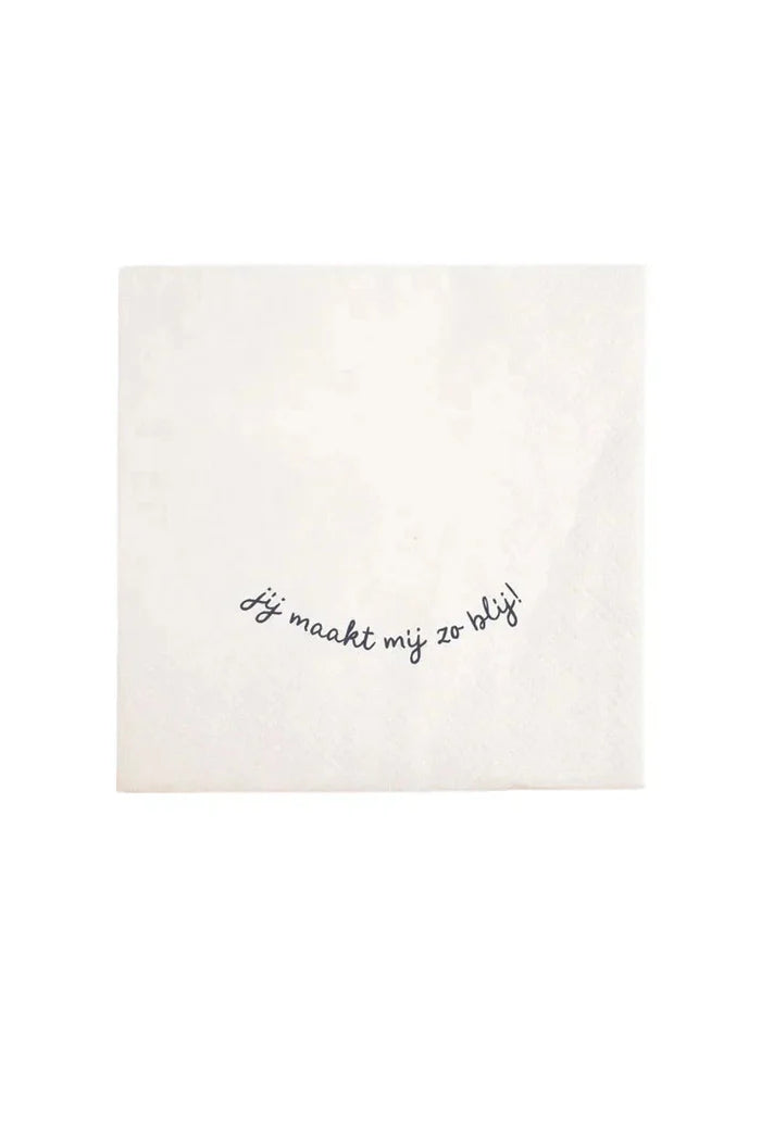 Zusss | Servetten jij maakt mij zo blij!