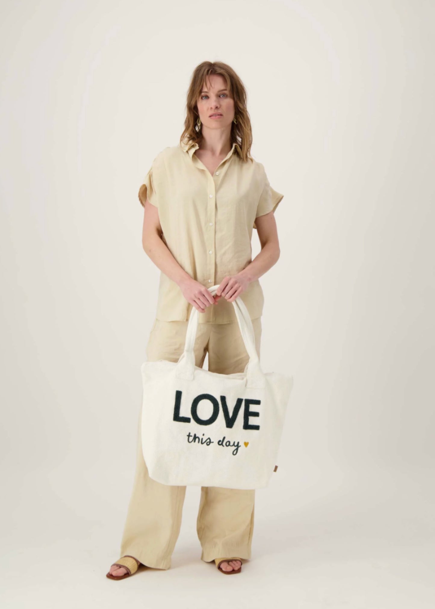 Zusss | Shopper Love this day ecru