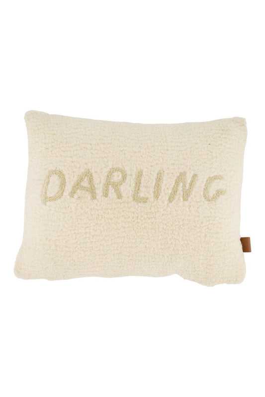 Zusss | Kussen teddy darling 35x25cm zand