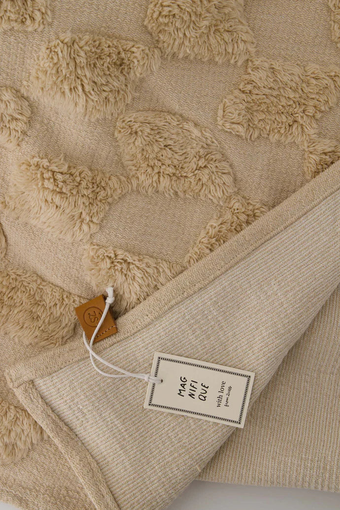 Zusss | Plaid hartje zand