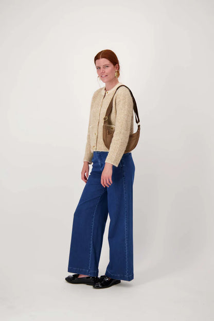 Zusss | Fanny pack nylon chocoladebruin