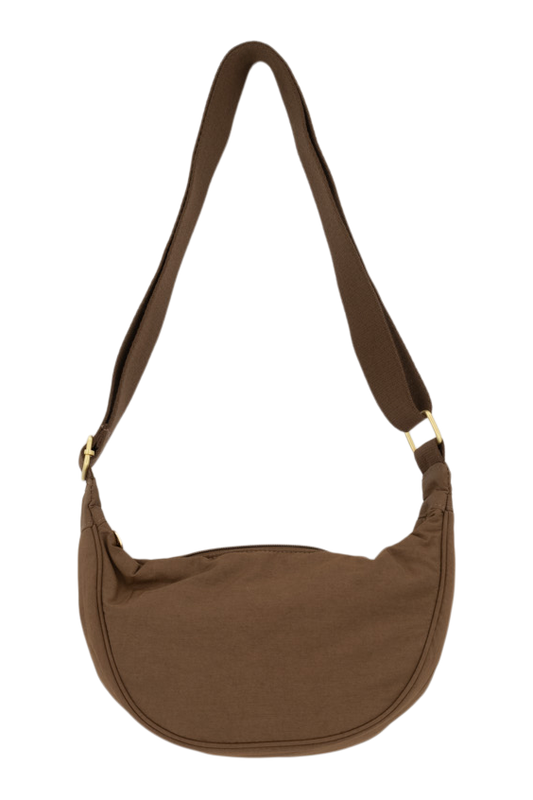 Zusss | Fanny pack nylon chocoladebruin