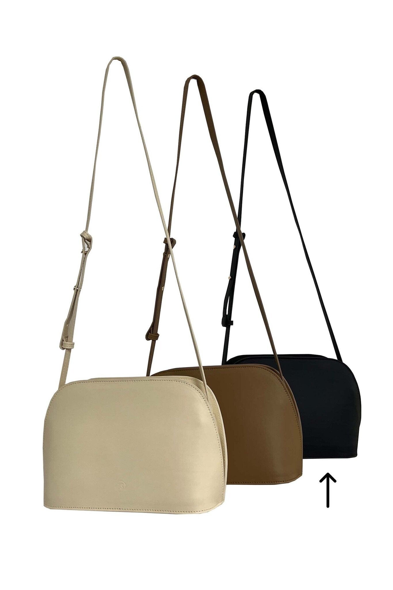 Zusss | Schwarze Schultertasche