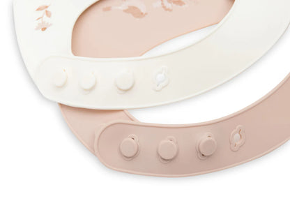 Jollein | Slab siliconen lovely birds2-pack