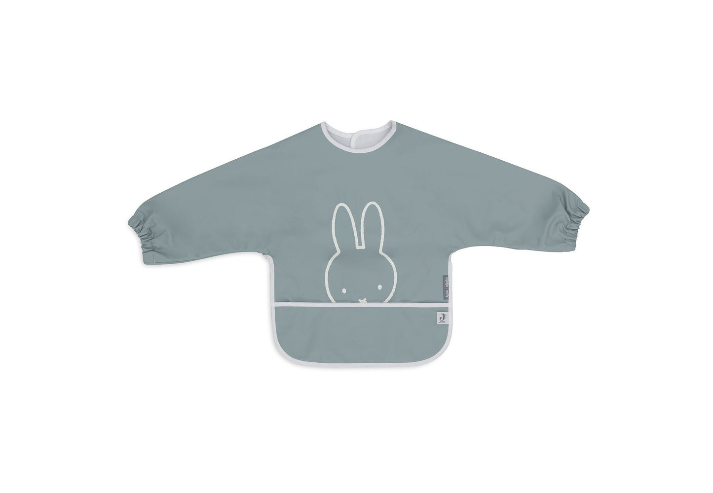 Jollein | Slab waterproof met mouw miffy peekaboo sea green