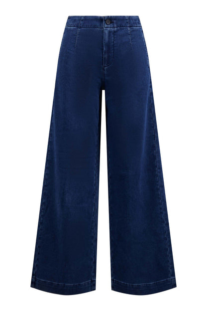 Zusss | Broek van jogger denim mid blue