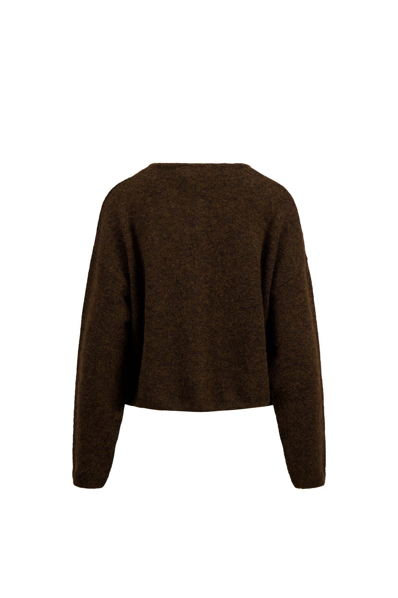 Zusss | Vestje basic chocoladebruin