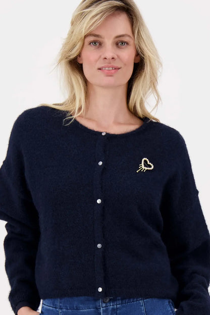 Zusss | Vestje basic night blue