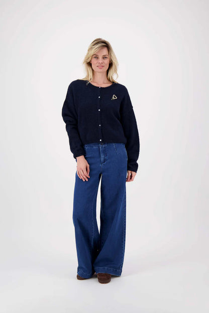 Zusss | Vestje basic night blue