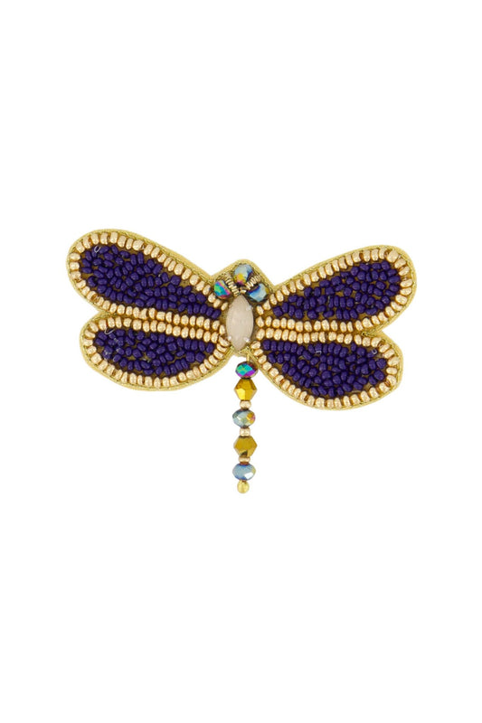Zusss | Broche libelle night blue