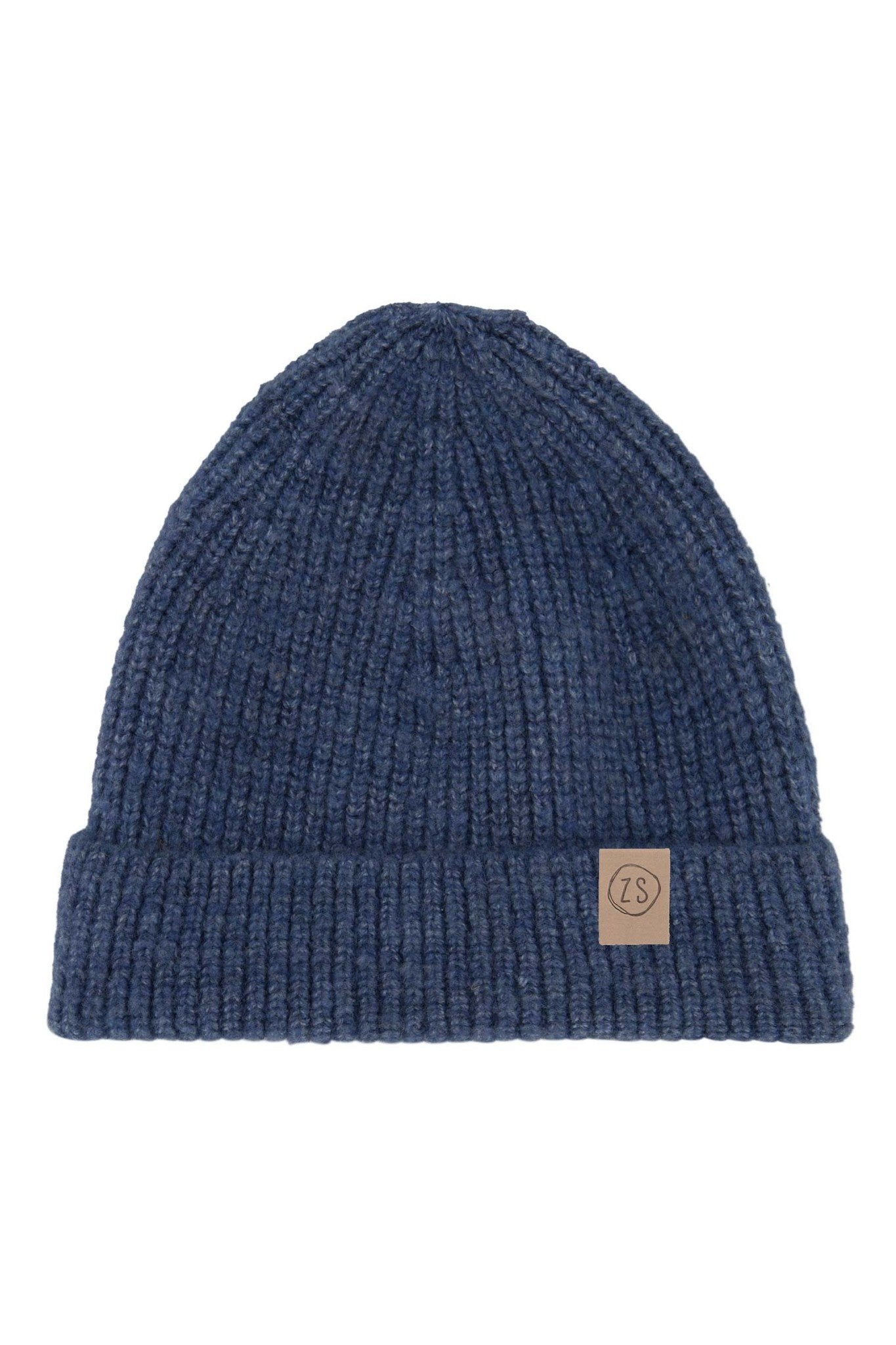 Zusss | Strickmütze graublau