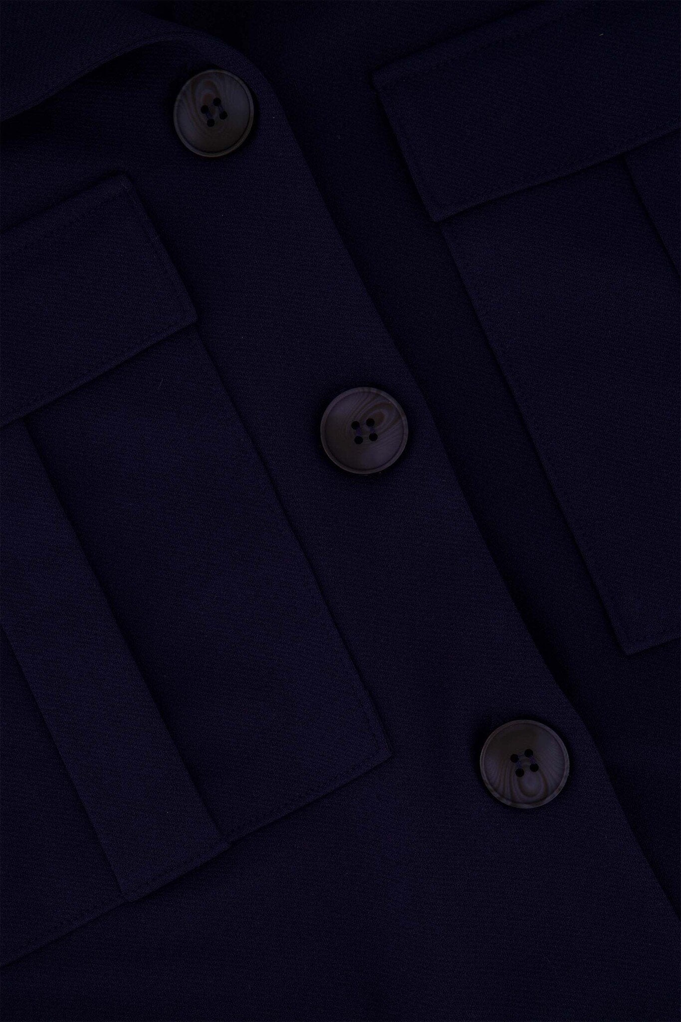 Zusss | Jasje kort met zakken navy