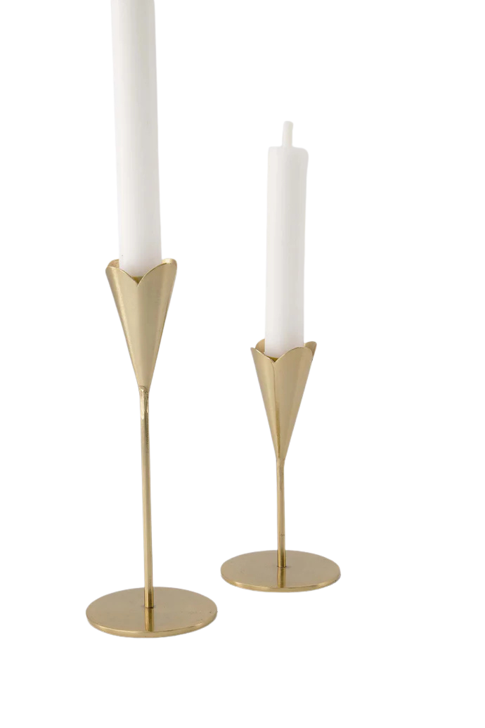 Zusss | Kandelaar metaal hartje S goud