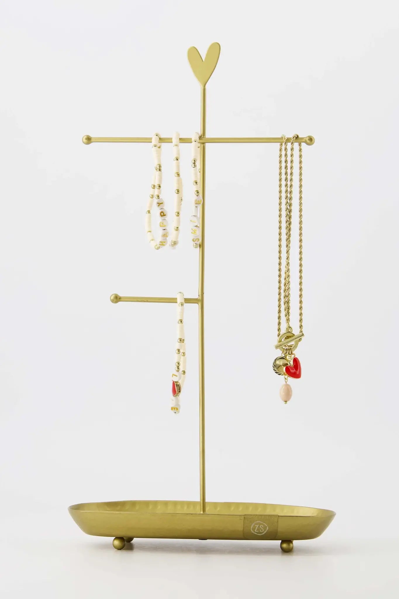 Zusss | Kralenarmband happy offwhite