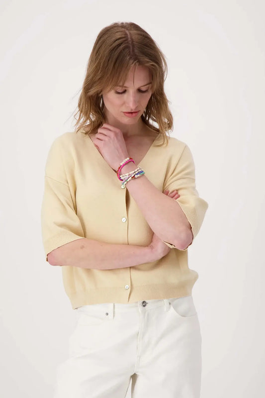 Zusss | Kralenarmband happy oranje