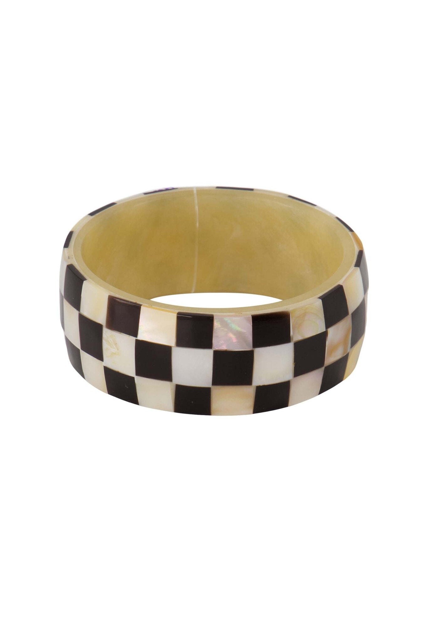 Zusss | Armband breit, block schwarz