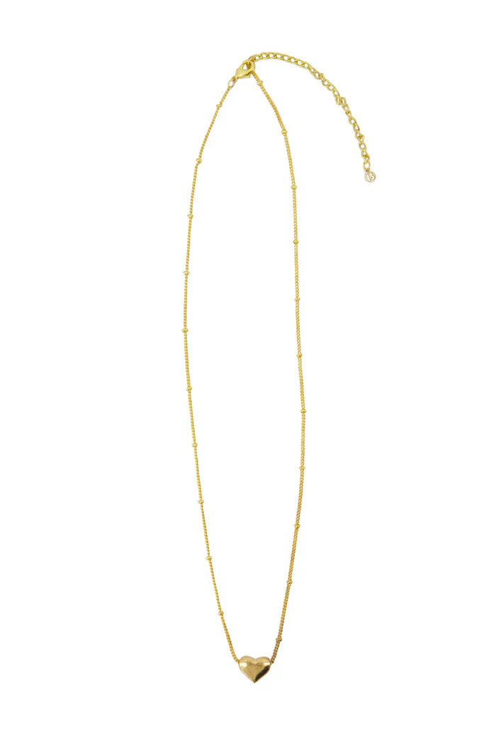 Zusss | Herzförmige Halskette in Schiebebox Liebste