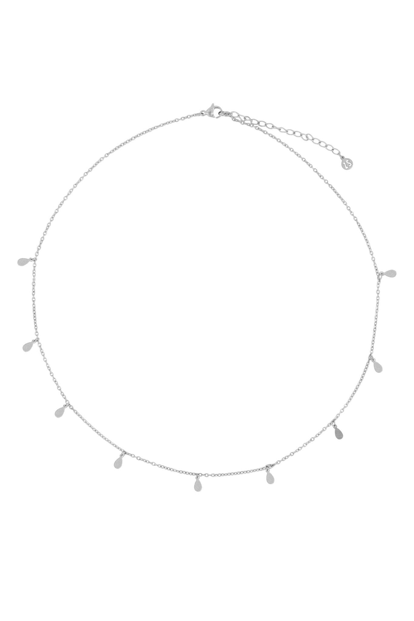 Zusss | Halskette mit silbernen Tropfen